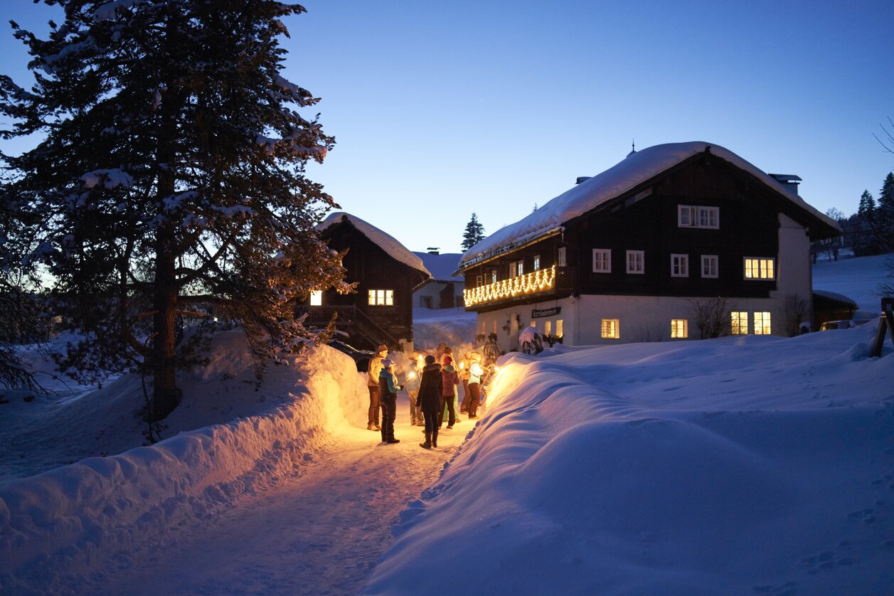 Fackelwanderung Gruberstube Ramsau | © Peter Burgstaller | © Peter Burgstaller