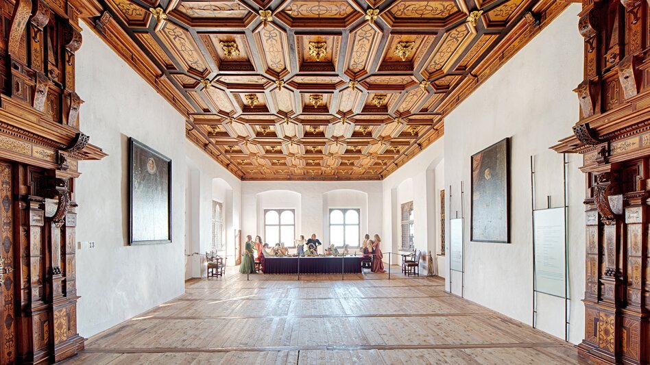 Rittersaal in der Riegersburg | © Burg Riegersburg