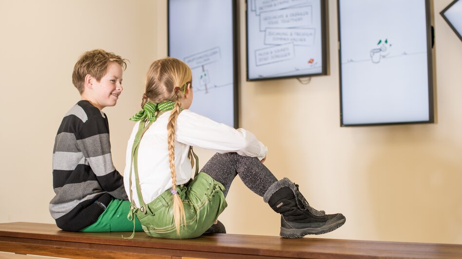 Kinder in der Schinkenwelt