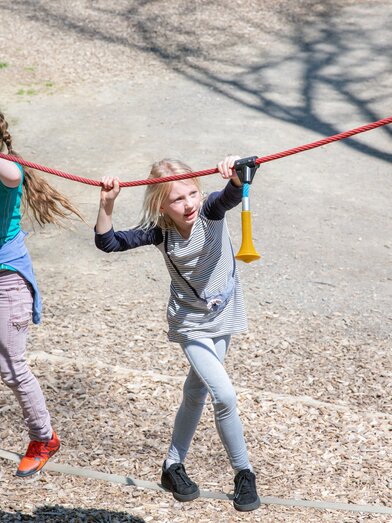 Kletterpark im Essbaren Tiergarten | Jacqueline Jud | © Zotter Schokolade