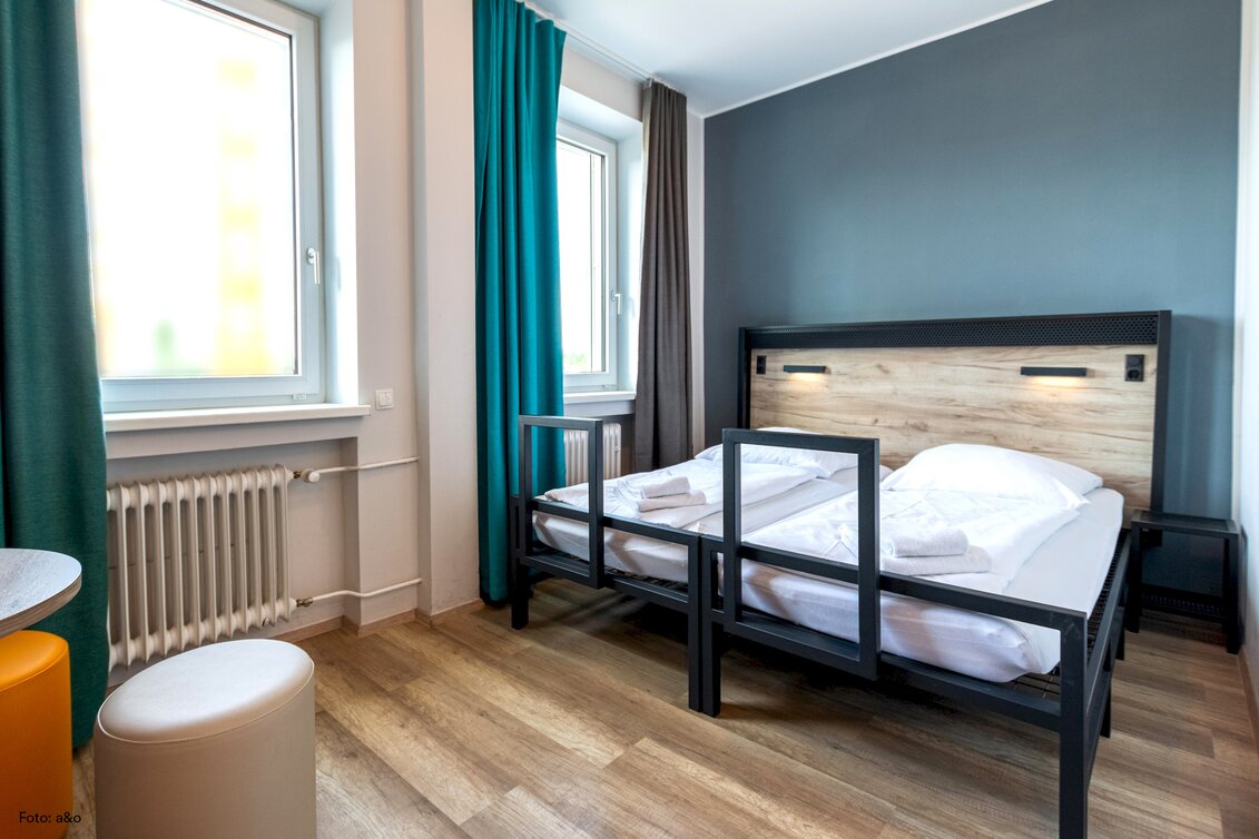 a&o Graz Hauptbahnhof Doppelzimmer | a&o Hostels Marketing GmbH