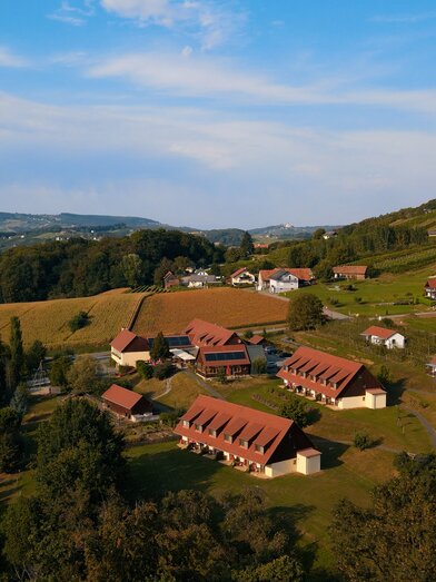 Luftansicht JUFA Hotel Tieschen | © Hotel JUFA | Robin Weigelt