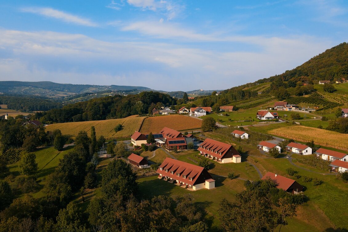 Luftansicht JUFA Hotel Tieschen | © Hotel JUFA | Robin Weigelt