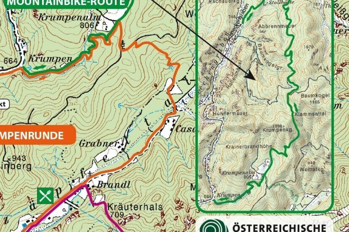 Mountain Biking Mountain Bike Wildalpen / Connoisseur Route Krumpen-Abbrenn - Touren-Impression #1 | © Tourismusverband Wildalpen