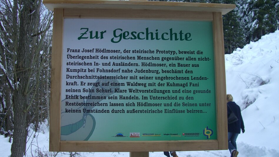 Themen- und Lehrpfad Auf den Spuren Hödlmosers - Touren-Impression #2.13 | © Erlebnisregion Murtal