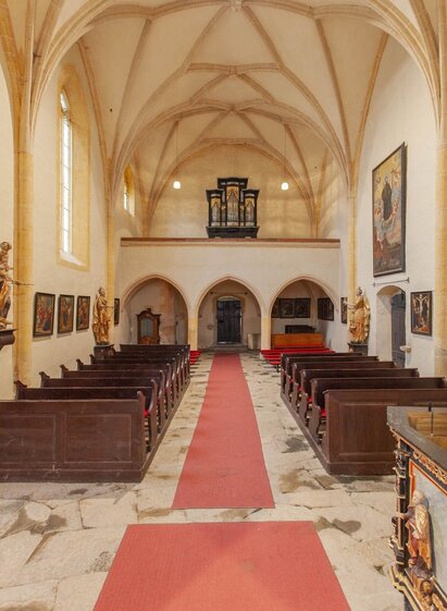 Kirche St.Stefan bei Hofkirchen | Orgelansicht | © Oststeiermark Tourismus | Robert Hahn | © Oststeiermark Tourismus