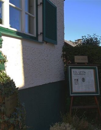 Am Geburtshaus | G&uuml;nter K&ouml;berl | © Ausseerland