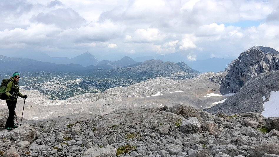 Hiking route Stage 01 From Glacier to Wine South Route Dachstein Gondola - Guttenberghaus - Touren-Impression #2.4 | © Steiermark Tourismus/Martina Traisch