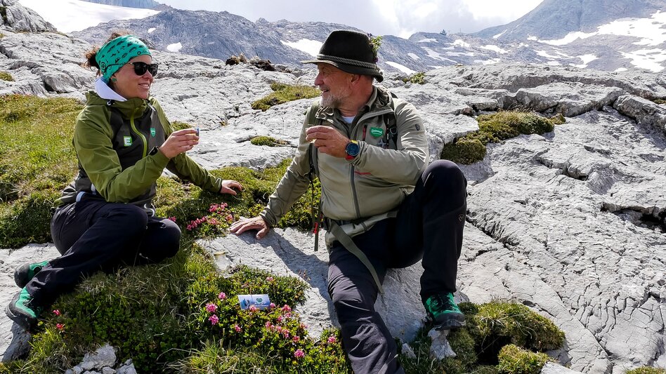 Hiking route Stage 01 From Glacier to Wine South Route Dachstein Gondola - Guttenberghaus - Touren-Impression #2.6 | © Steiermark Tourismus/Martina Traisch