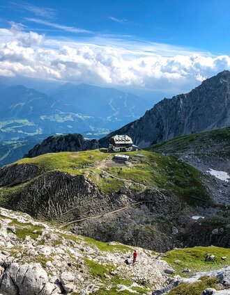 Etappenziel Guttenberghaus | Martina Traisch | © Steiermark Tourismus/Martina Traisch