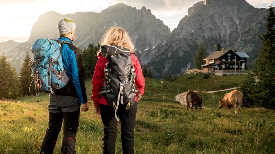 Wanderung Etappe 09 Vom Gletscher zum Wein Nordroute Alpinvariante Admont - Gesäuse Mödlingerhütte - Touren-Impression #2.1 | © TV Gesäuse