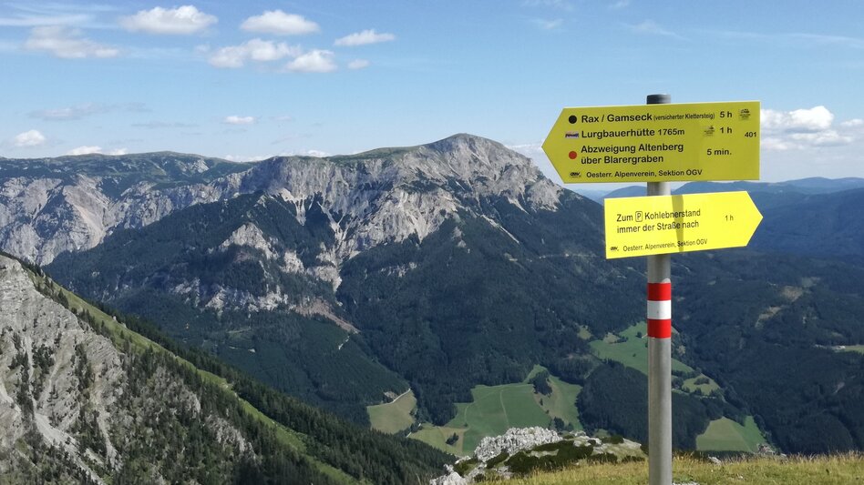 Wanderung Etappe 18 Vom Gletscher zum Wein Nordroute Neuberg an der Mürz - Schneealm - Touren-Impression #2.1 | © Günther Steininger
