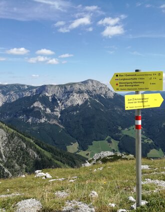 Blick von der Schneealm auf die Rax | Günther Steininger | © Günther Steininger