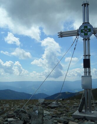 Gipfelkreuz am Speikkogel | Eva Unterhuber | © TV Lipizzanerheimat/Eva Unterhuber