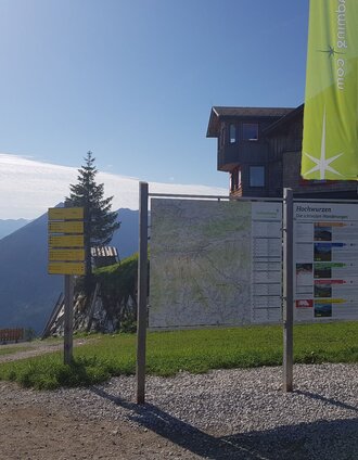 Das Wanderportal Hochwurzen-Berg mit neuen Infotafeln | Gerhard Pilz | © Gerhard Pilz