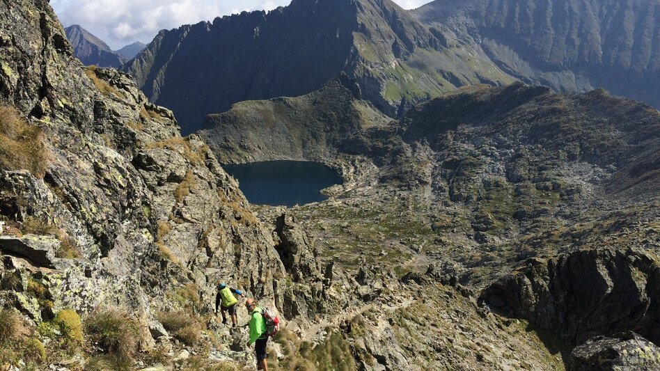 Fernwanderweg Gollinghütte - Klafferkessel - Preintalerhütte und Waldhornalm | Schladminger Tauern Höhenweg: Etappe 04 - Touren-Impression #2.15 | © Katrin Hutegger