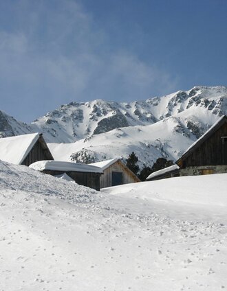 Scheiblalm mit traumhafter Kulisse | Tourismusverband Murtal Standort Hohentauern | © Erlebnisregion Murtal