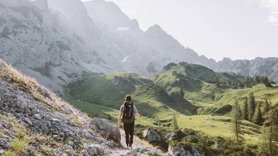 Mehrtagestouren Hofpürglhütte - Südwandhütte | Dachstein Sonnen-Runde: Etappe 01 - Touren-Impression #2.4 | © Erlebnisregion Schladming-Dachstein