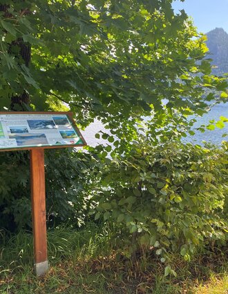 Geo Trail Grundlsee Ortsanfang | TVB Ausseerland Salzkammergut_Bettina Scheck | © TVB Ausseerland Salzkammergut_Bettina Scheck