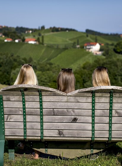 Steiermark Herzerlbank | © TV Südsteiermark | Tom Lamm | TV Südsteiermark | Tom Lamm | © TV Südsteiermark | Tom Lamm