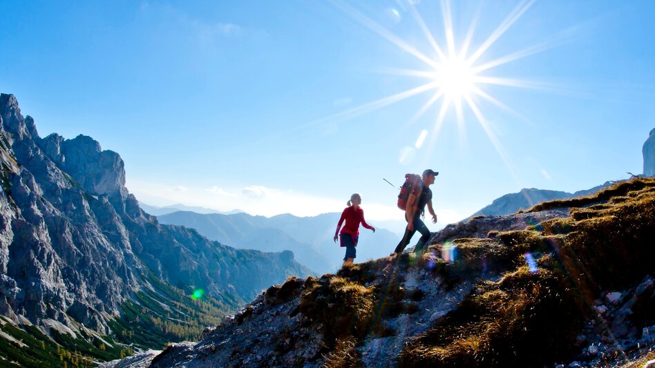 Wanderung Etappe 15 Vom Gletscher zum Wein Nordroute Hochschwab Schiestlhaus - Seewiesen - Touren-Impression #2.4 | © Steiermark Tourismus/Tom Lamm