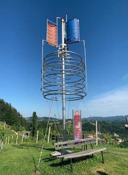 Oase der Ruhe moderner Klapotetz | © TV Die Südsteirische Weinstraße | TV Die Südsteirische Weinstraße | © TV Die Südsteirische Weinstraße