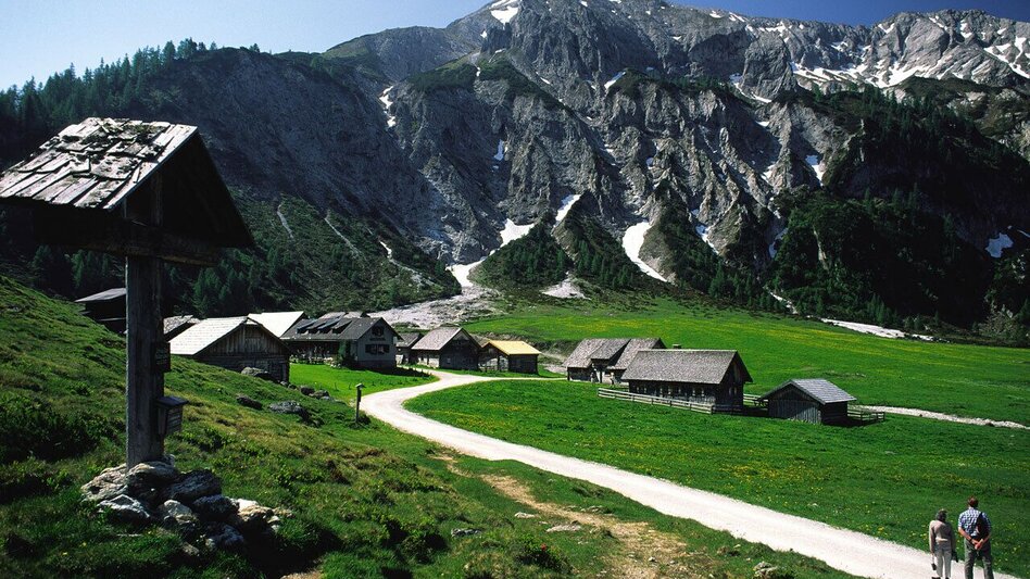 Mountain Hike Rotmandlspitze Summit Tour: from Ursprungalm to Eschachalm - Touren-Impression #2.1 | © Herbert Raffalt