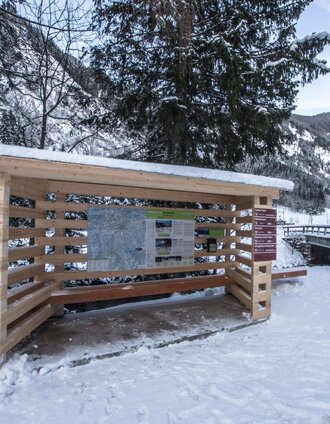 Cross country trail head of CRYSTAL XC trail at Hinkerbrücke bridge in Untertal valley | Gerhard Pilz | © Gerhard Pilz