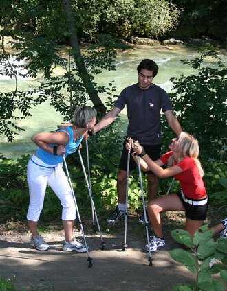 Nordic Walking along the Enns river | Herbert Raffalt | © Tourismusverband Schladming - Herbert Raffalt