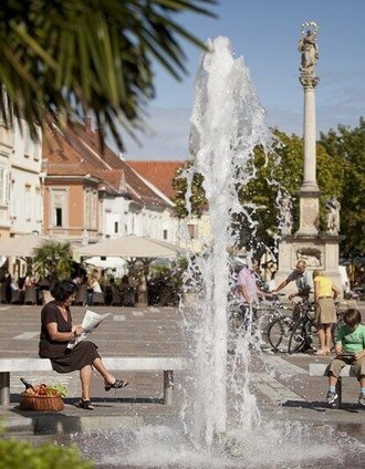 Hauptplatz Bad Radkersburg | Berhard Bergmann | © Thermen- & Vulkanland