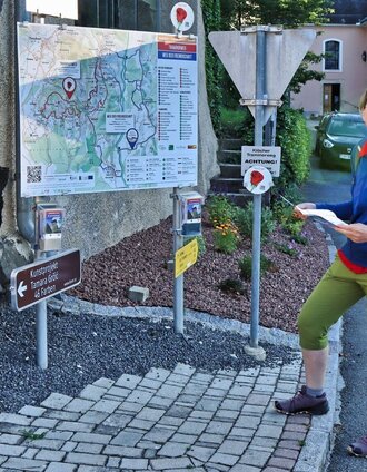 Übersichtstafel am Ausgangspunkt | Weges OG | © Thermen- & Vulkanland