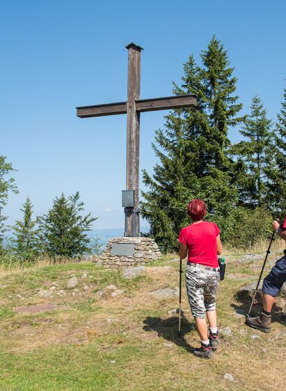 Masenberg: Gipfelkreuz Sommer | © Oststeiermark Tourismus | Helmut Schweighofer | © Oststeiermark Tourismus