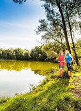 Nordic Walking am Wasserweg | © Thermen- & Vulkanland | pixelmaker.at | © Thermen- & Vulkanland