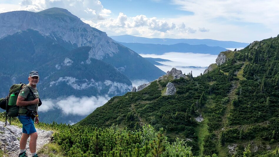 Wanderung Etappe 19 Vom Gletscher zum Wein Nordroute Schneealm - Rax Karl Ludwig Haus - Touren-Impression #2.1 | © (c) Steiermark Tourismus/Manfred Polansky