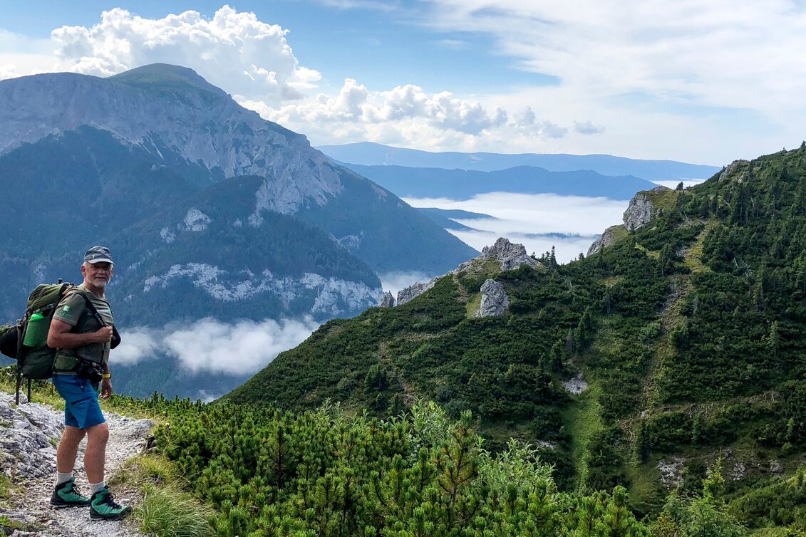Wanderung Etappe 19 Vom Gletscher zum Wein Nordroute Schneealm - Rax Karl Ludwig Haus - Touren-Impression #1 | © (c) Steiermark Tourismus/Manfred Polansky