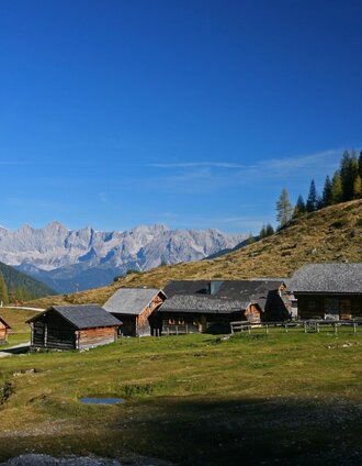 Starting point at Ursprungalm chalets | Herbert Raffalt | © Tourismusverband Schladming - Herbert Raffalt