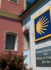 Am Beginn des Weststeirischen Jakobswegs | © TRV Graz / Graz Umgebung | Steiermark Tourismus/Schiffer | © TRV Graz / Graz Umgebung