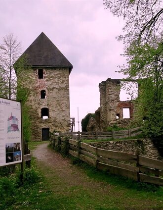 Burgruine Ligist_Brücke | TV Ligist | © TV Ligist