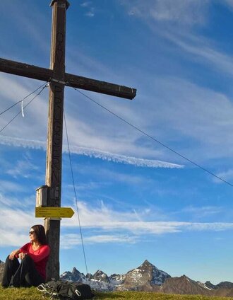 Rast beim Gipfelkreuz | Schladming Dachstein - TVB Gröbminger Land | © Erlebnisregion Schladming-Dachstein