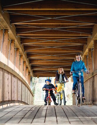 R5 Radweg Brücke über die Mürz | nicoleseiser.at  | © TV Hochsteiermark