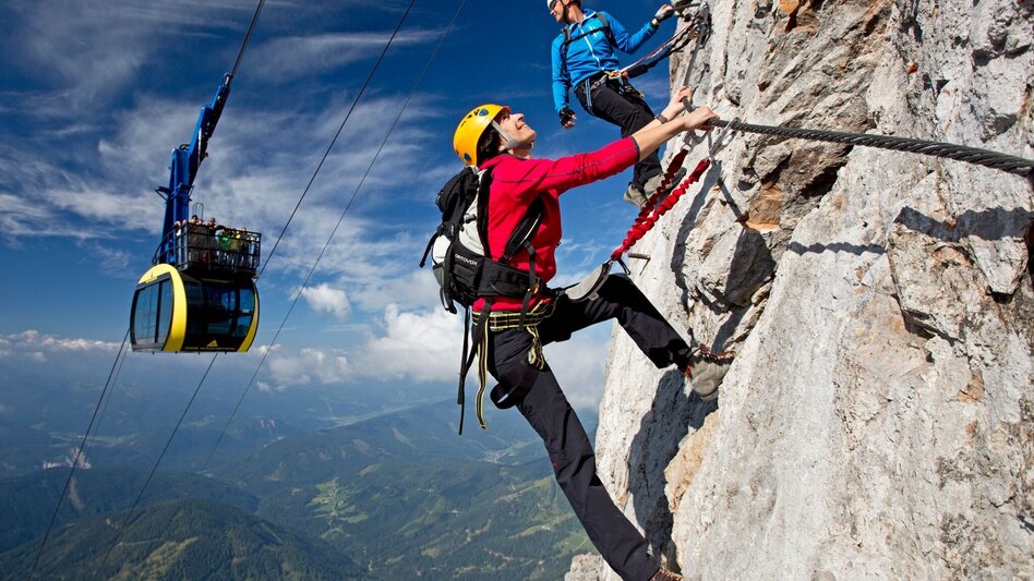 Klettersteig Sky Walk Klettersteig - Touren-Impression #2.1 | © Erlebnisregion Schladming-Dachstein
