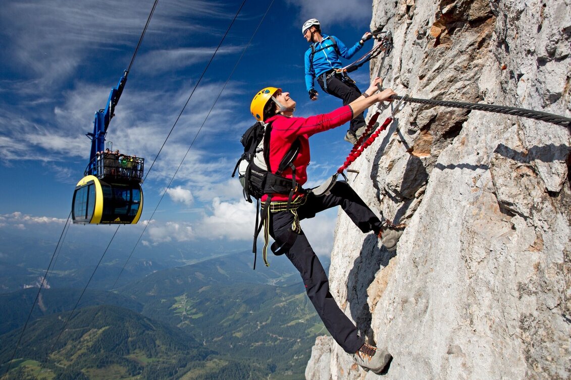 Klettersteig Sky Walk Klettersteig - Touren-Impression #1 | © Erlebnisregion Schladming-Dachstein