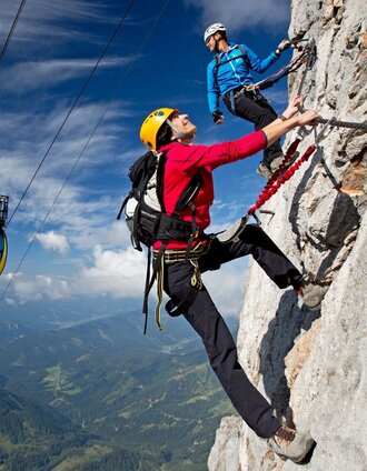 Sky Walk Klettersteig | Herbert Raffalt | © Erlebnisregion Schladming-Dachstein