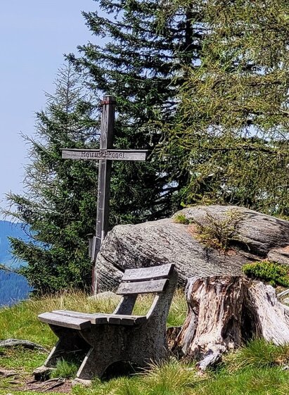 Reinischkogel Gipfelkreuz | © TVB Südsteiermark/Irene Löschnig | Irene Löschnig | © TVB Südsteiermark/Irene Löschnig