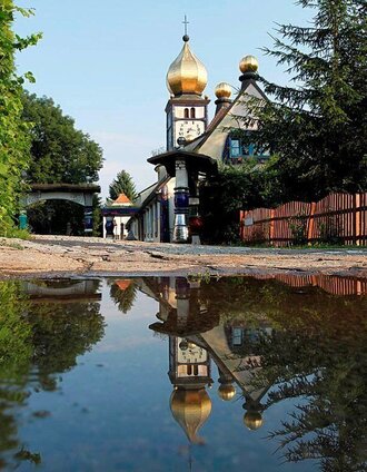 St. Barbarakirche Hundertwasser | Enrico Caracciolo | © Region Graz