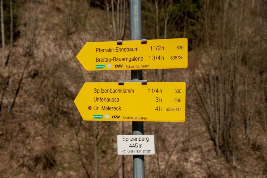 Hiking route Spitzenbachklamm the "Valley of the Butterflies - Touren-Impression #1 | © TV Gesäuse