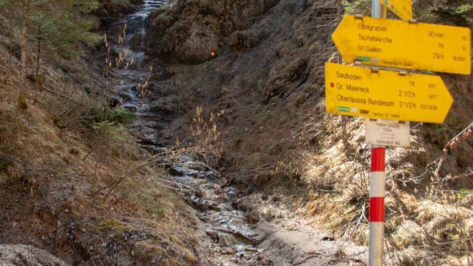 Hiking route Spitzenbachklamm the "Valley of the Butterflies - Touren-Impression #2.13 | © TV Gesäuse