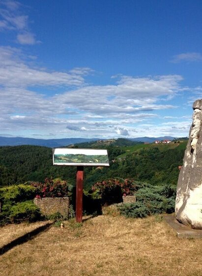 Aussicht von der alten Römerstraße | © Südsteiermark | Nina Weyrer | © Südsteiermark