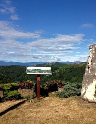 Aussicht von der alten Römerstraße | Nina Weyrer | © Südsteiermark