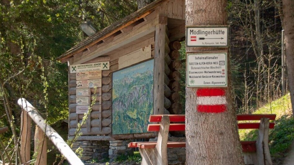 Hiking route From Johnsbach to Mödlingerhütte to the Heroes Cross - Touren-Impression #2.2 | © TV Gesäuse